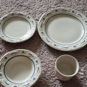 Longaberger pottery set